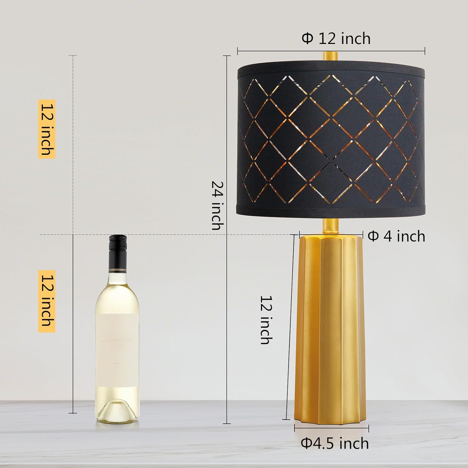 Set of 2 Modern Table Lamps